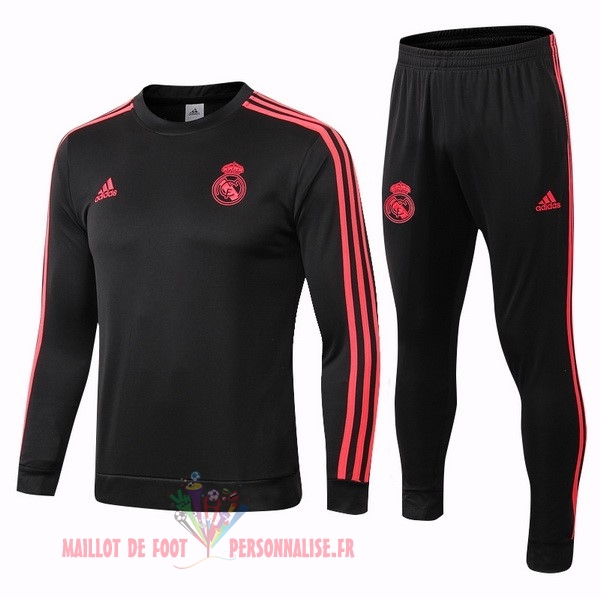 Maillot Om Pas Cher adidas Survêtements Real Madrid 18-19 Noir Rouge