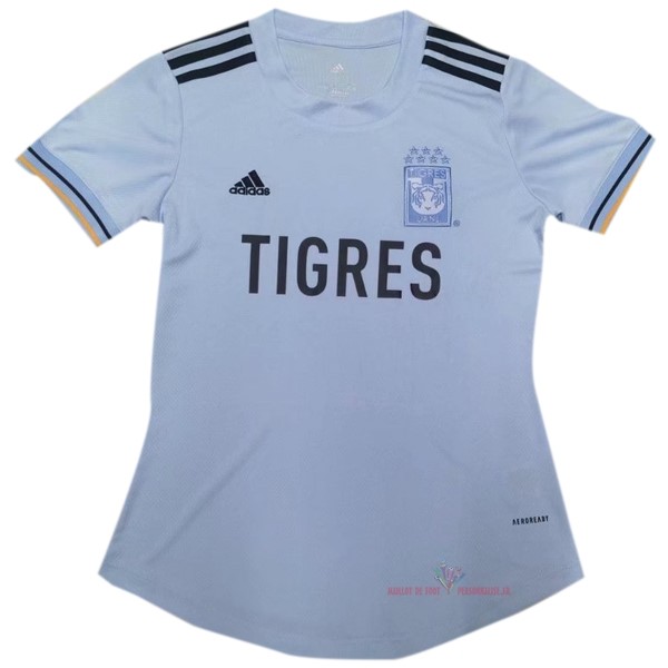 Maillot Om Pas Cher adidas Exterieur Camiseta Femme Tigres de la UANL 2021 2022 Bleu