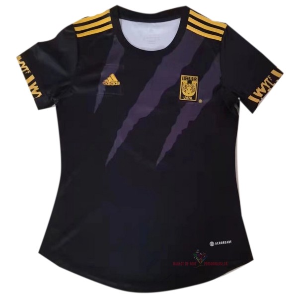 Maillot Om Pas Cher adidas Spécial Camiseta Femme Tigres de la UANL 2021 2022 Noir
