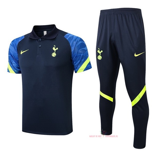 Maillot Om Pas Cher Nike Ensemble Complet Polo Tottenham Hotspur 2022 2023 Noir Bleu