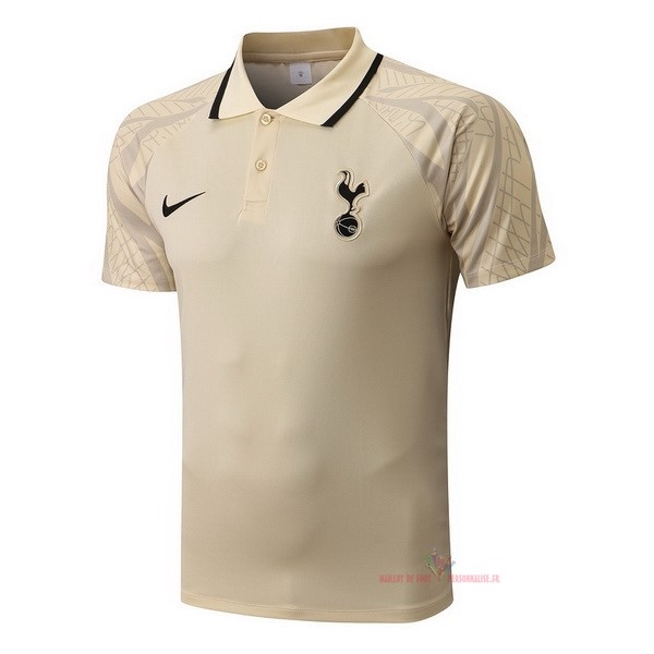 Maillot Om Pas Cher Nike Polo Tottenham Hotspur 2022 2023 Jaune