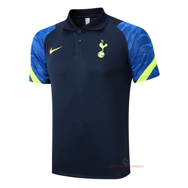 Maillot Om Pas Cher Nike Polo Tottenham Hotspur 2022 2023 Noir Bleu