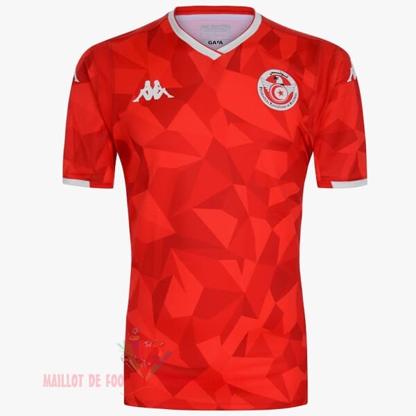 Maillot Om Pas Cher Kappa Domicile Maillot Tunisie 2019 Rouge