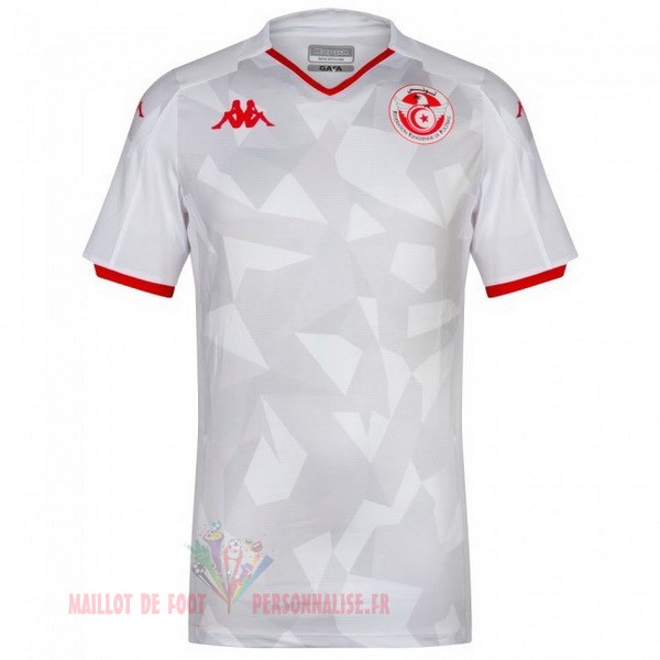 Maillot Om Pas Cher Kappa Domicile Maillot Tunisie 2019 Blanc