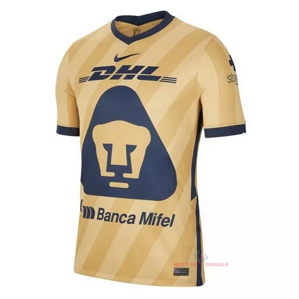 Maillot Om Pas Cher Nike Third Maillot UNAM Pumas 2020 2021 Jaune