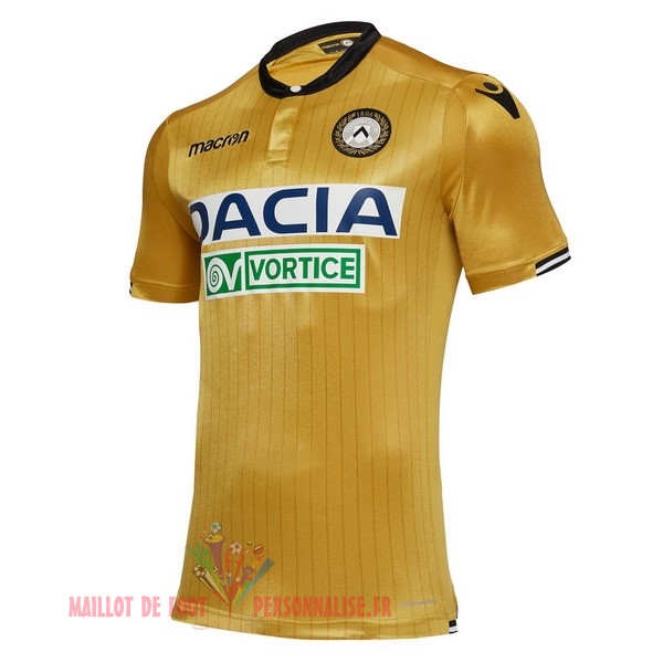 Maillot Om Pas Cher Macron Exterieur Maillots Udinese 18-19 Jaune