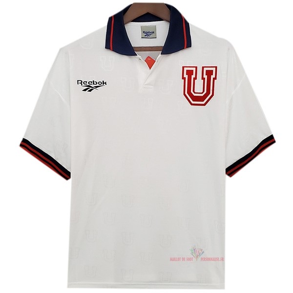 Maillot Om Pas Cher Reebok Exterieur Camiseta Universidad De Chile Rétro 1998 Blanc