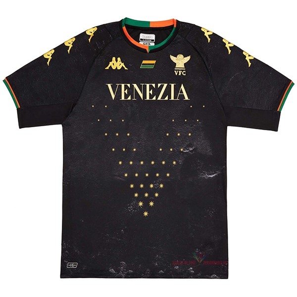 Maillot Om Pas Cher Kappa Thailande Domicile Camiseta Venezia 2021 2022 Noir