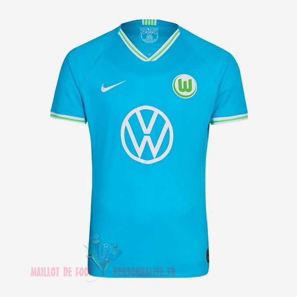 Maillot Om Pas Cher Nike Exterieur Maillot Wolfsburgo 2019 2020 Bleu Clair