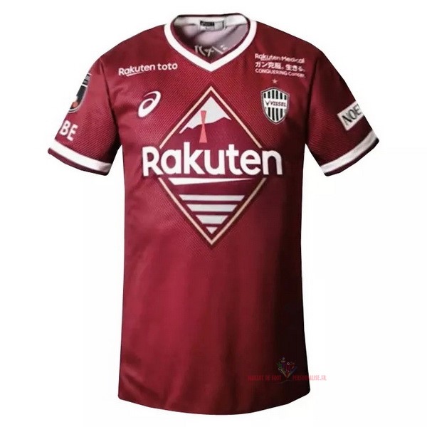 Maillot Om Pas Cher Asics Domicile Camiseta Vissel Kobe 2022 2023 Rouge