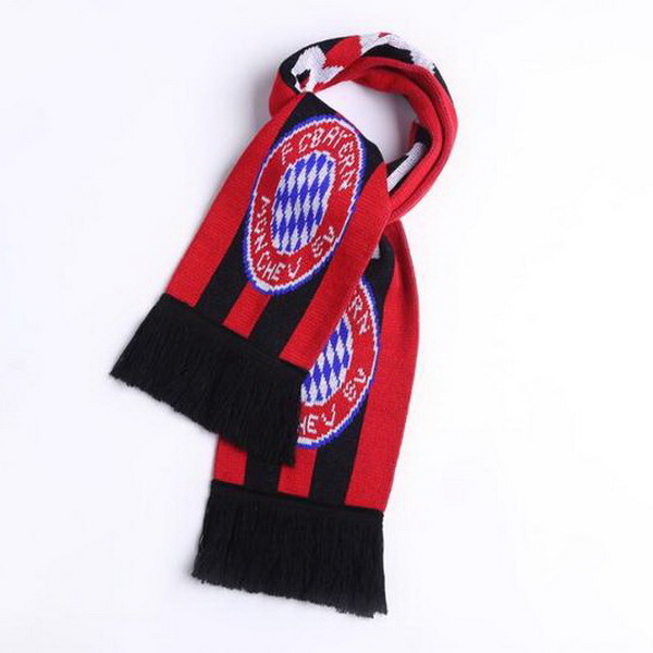 Maillot Om Pas Cher Écharpe Football Bayern Munich Tricoter Rouge